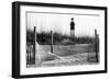 USA, Georgia, Tybee Island, Fences and Lighthouse-Ann Collins-Framed Photographic Print