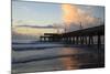 USA, Georgia, Tybee Island, Tybee Pier at sunrise.-Joanne Wells-Mounted Photographic Print