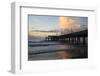 USA, Georgia, Tybee Island, Tybee Pier at sunrise.-Joanne Wells-Framed Photographic Print