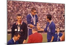 Usa Gold Medalist During the 1964 Tokyo Summer Olympic Games-John Dominis-Mounted Photographic Print