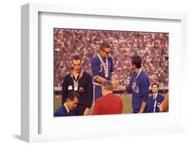 Usa Gold Medalist During the 1964 Tokyo Summer Olympic Games-John Dominis-Framed Photographic Print