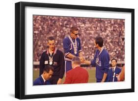 Usa Gold Medalist During the 1964 Tokyo Summer Olympic Games-John Dominis-Framed Photographic Print