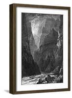 USA, Grand Canyon 1879-J Linton-Framed Art Print