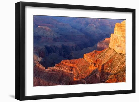 USA, Grand Canyon National Park, Sunset-Catharina Lux-Framed Photographic Print