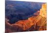 USA, Grand Canyon National Park, Sunset-Catharina Lux-Mounted Photographic Print