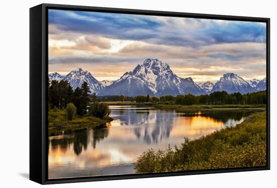 USA, Grand Teton National Park-George Theodore-Framed Stretched Canvas