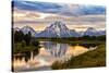 USA, Grand Teton National Park-George Theodore-Stretched Canvas