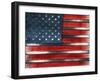 Usa Grunge Metal Flag-Alberto SevenOnSeven-Framed Photographic Print