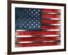 Usa Grunge Metal Flag-Alberto SevenOnSeven-Framed Photographic Print