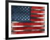 Usa Grunge Metal Flag-Alberto SevenOnSeven-Framed Photographic Print