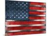 Usa Grunge Metal Flag-Alberto SevenOnSeven-Mounted Photographic Print