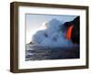 USA, Hawaii, Big Island. Lava from the Big Island's Pu'u O'o eruption.-Julie Eggers-Framed Photographic Print