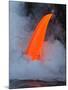 USA, Hawaii, Big Island. Lava from the Big Island's Pu'u O'o eruption.-Julie Eggers-Mounted Photographic Print