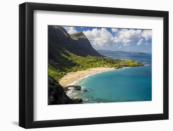 USA, Hawaii, East Oahu. Makapuu Beach-Charles Crust-Framed Photographic Print