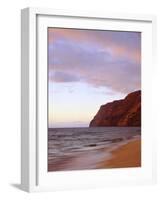 USA, Hawaii, Kauai. Dusk on the Na Pali Coast-Jaynes Gallery-Framed Photographic Print