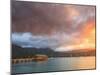 USA, Hawaii, Kauai, Hanalei Bay and Pier-Michele Falzone-Mounted Premium Photographic Print