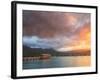 USA, Hawaii, Kauai, Hanalei Bay and Pier-Michele Falzone-Framed Photographic Print