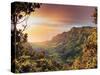 USA, Hawaii, Kauai, Kokee State Park, Kalalau Valley-Michele Falzone-Stretched Canvas