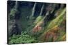 USA, Hawaii, Kauai. Na Pali Cliffs from Awa'Awapui Trail-Roddy Scheer-Stretched Canvas