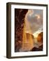 USA, Hawaii, Kauai, Queen's Bath and Waterfall-Michele Falzone-Framed Photographic Print