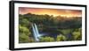 USA, Hawaii, Kauai, Wailua Falls-Michele Falzone-Framed Photographic Print