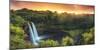 USA, Hawaii, Kauai, Wailua Falls-Michele Falzone-Mounted Photographic Print