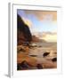 USA, Hawaii, Kauai. Waves Breaking on the Na Pali Coast-Jaynes Gallery-Framed Photographic Print