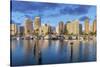 USA, Hawaii, Oahu, Honolulu, Ala Moana Marina-Rob Tilley-Stretched Canvas