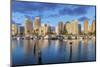 USA, Hawaii, Oahu, Honolulu, Ala Moana Marina-Rob Tilley-Mounted Photographic Print