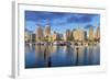 USA, Hawaii, Oahu, Honolulu, Ala Moana Marina-Rob Tilley-Framed Photographic Print