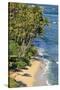 Usa, Hawaii, Oahu, Honolulu, Kahala Beach-Michele Falzone-Stretched Canvas