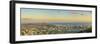 USA, Hawaii, Oahu, Honolulu Skyline and Diamond Head Crater, from Puu Ualakaa State Park-Michele Falzone-Framed Photographic Print