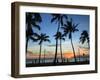 USA, Hawaii, Oahu, Honolulu, Waikiki Beach, Kapiolani Park-Michele Falzone-Framed Premium Photographic Print