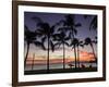 USA, Hawaii, Oahu, Honolulu, Waikiki Beach, Kapiolani Park-Michele Falzone-Framed Photographic Print