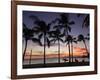 USA, Hawaii, Oahu, Honolulu, Waikiki Beach, Kapiolani Park-Michele Falzone-Framed Photographic Print