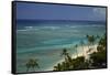 USA, Hawaii, Oahu, Honolulu, Waikiki, Fort Derussy Beach Park-David Wall-Framed Stretched Canvas