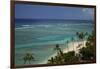 USA, Hawaii, Oahu, Honolulu, Waikiki, Fort Derussy Beach Park-David Wall-Framed Premium Photographic Print