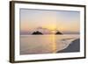 USA, Hawaii, Oahu, Lanikai Beach Sunrise-Rob Tilley-Framed Photographic Print