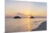 USA, Hawaii, Oahu, Lanikai Beach Sunrise-Rob Tilley-Mounted Photographic Print