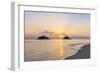 USA, Hawaii, Oahu, Lanikai Beach Sunrise-Rob Tilley-Framed Photographic Print