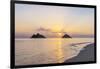 USA, Hawaii, Oahu, Lanikai Beach Sunrise-Rob Tilley-Framed Photographic Print