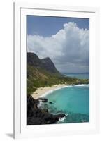 USA, Hawaii, Oahu, Makapu'u Beach-David Wall-Framed Photographic Print