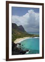 USA, Hawaii, Oahu, Makapu'u Beach-David Wall-Framed Photographic Print