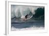 USA, Hawaii, Oahu, Surfers in Action at the Pipeline-Terry Eggers-Framed Photographic Print