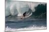 USA, Hawaii, Oahu, Surfers in Action at the Pipeline-Terry Eggers-Mounted Photographic Print