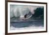 USA, Hawaii, Oahu, Surfers in Action at the Pipeline-Terry Eggers-Framed Photographic Print