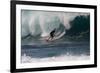 USA, Hawaii, Oahu, Surfers in Action at the Pipeline-Terry Eggers-Framed Photographic Print