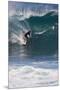 USA, Hawaii, Oahu, Surfers in Action at the Pipeline-Terry Eggers-Mounted Premium Photographic Print