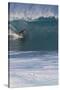 USA, Hawaii, Oahu, Surfers in Action at the Pipeline-Terry Eggers-Stretched Canvas