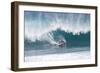 USA, Hawaii, Oahu, Surfers in Action at the Pipeline-Terry Eggers-Framed Photographic Print